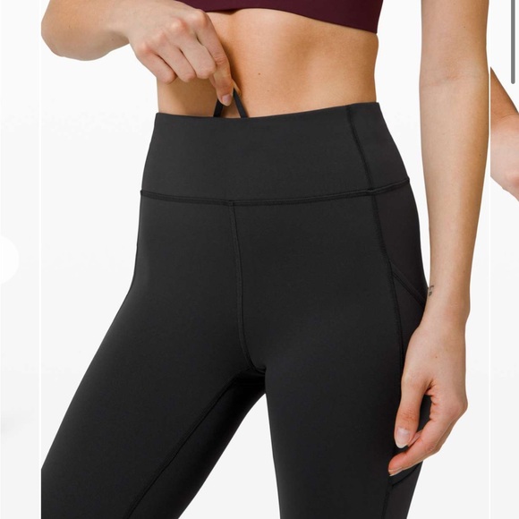 Lululemon Invigorate High-Rise Tight 25" Black Sz.2 - Picture 2 of 9